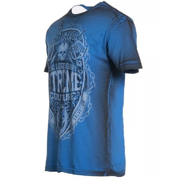 XTREME COUTURE by AFFLICTION Men's T-Shirt SPIRIT - Picture 4 of 9